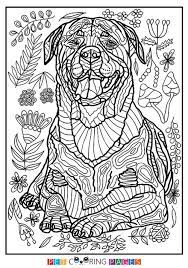 Rottweiler coloring pages coloring sheets of baby rottweiler puppies. Free Printable Rottweiler Coloring Page Available For Download Simple And Detailed Versions For Adults Dog Coloring Page Animal Coloring Pages Coloring Pages