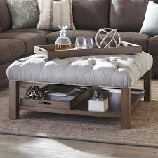 In my home, our coffee table is nearly as long as our sofa and eats up a lot of floor space in our small living room. Accent Ottomans Ottoman With Storage Trays By Hickory Craft Ottoman Decor Home Decor Hudson Furniture