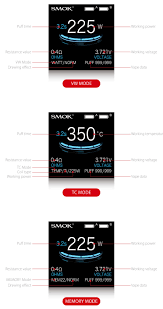 It's the same menu system they have used for quite a few of their mods, like the procolor. Mag Kit Smok Innovation Keeps Changing The Vaping Experience