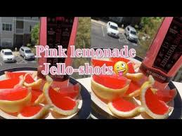 Pink Whitney Pink Lemonade Jell O Shots Youtube Pink Lemonade Jell O Jello Shots