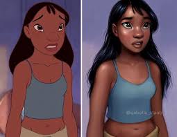 Une Illustratrice Redessine Des Personnages Disney Et D Autres Dans Son Style Unique Personnages Feminins Personnage Disney Dessin Anime
