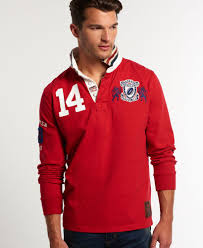 Superdry Gloucester Rugby Shirt Mens Superdry Rugby In