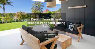 Teras rumah minimalis yang nyaman dan asri akan memberikan kesan homey. Teras Rumah Minimalis Sederhana Pengganti Ruang Tamu