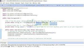 Microsoft has disabled support for the inclusion of a user name and password in a url in internet explorer. Apache Activemq Hello World Example Examples Java Code Geeks 2021
