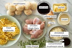 Adding the chicken stock makes it. Creamy Red Wine Pasta Sauce With Chicken Mushrooms Always Use Butter