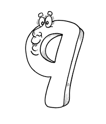 Free Printable Number Coloring Pages For Kids Coloring Pages For Kids Free Printable Numbers Coloring Pages For Teenagers