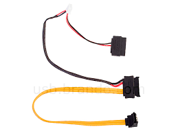 How to make your own sata modular cable. Slimline Sata With 4 Pin Mini Plug Sata Power 2 In 1 Cable