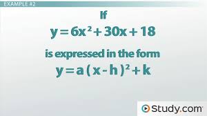 Take b the coefficient of the x term, divide it by 2 and square the result. Completing The Square Practice Problems Video Lesson Transcript Study Com