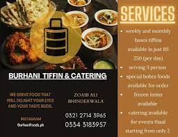 Burhani Tiffin Catering Food Homemade Recipes Serving Food