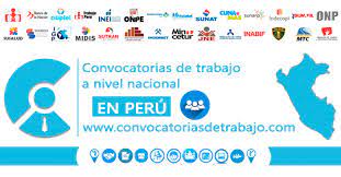 Por encargo de agrobanco, entidad financiera estatal dedicada a otorgar créditos dirigidos al sector agropecuario; Convocatorias De Trabajo 2021 Empleos Peru Cas Practicas Oportunidad Laboral