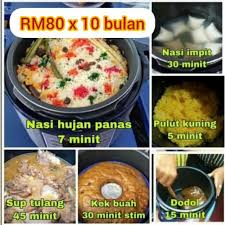 Serbuk kunyit santan 1/2 cwn santan 1 sdk. Noxxa Pressure Cooker Shopee Malaysia