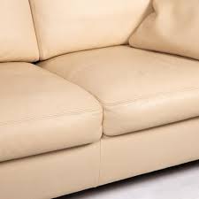 Nimm platz auf den sitz kissen mit daunen feeling und genieß das luxuriöse gefühl ein einzigartiges sammlerobjekt zu besitzen. Beiges Ledersofa Von Machalke Bei Pamono Kaufen