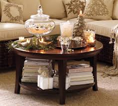 Winter Coffee Table Round Coffee Table Decor Decorating Coffee Tables Coffee Table