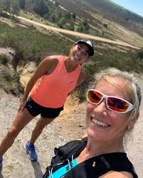 Sophie Raworth running…