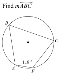 Angles and segments in circlesedit software: 15 2 Inscribed Quadrilaterals Flashcards Quizlet