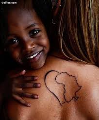 African tattoos are not just popular among african americans but are also loved by europeans and this is a beautiful tribal tattoo of africa. 35 Most Amazing African Map Tattoo Designs African Tattoo Africa Tattoos African Queen Tattoo