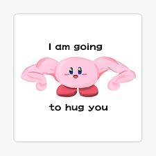 Im Baby Kirby Stickers Redbubble