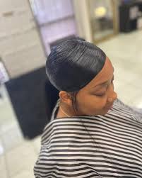 frontal ponytail with swoop...