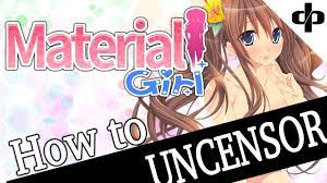 How to UNCENSOR Material Girl (Dieselmine) - YouTube