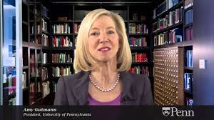 Amy gutmann was born on november 19, 1949, in new york city, united states. President Amy Gutmann I M First Youtube
