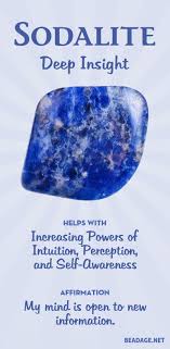 Sodalite Meaning And Properties Crystals Healing Properties Meditation Crystals Crystal Healing Stones