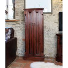 Simple and contemporary, the cabinet looks classy with all kinds of interiors. La Roque Mahogany Furniture Cd Dvd Storage Cupboard Sale