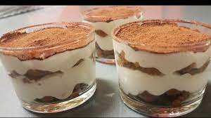 À soupe de sucre 10 biscuits thé 1 tasse de café. Recette De Tiramisu Sans Oeufs ØªÙØ±Ø§ÙÙØ³Ù Ø¨Ø¯ÙÙ Ø¨ÙØ¶ Youtube