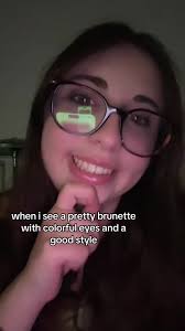 Appreciating Beautiful Brunettes with Colorful Eyes