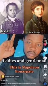 Napoleon Bonarpate (sic) is the spitting image of the Crown Prince Radama  of Madagascar.