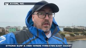 The latest from North Carolina. Our own Brett Adair reports from the  Carolina coast, breaking down what he’s seeing as a coastal low tracks up  the Eastern Seaboard this weekend.