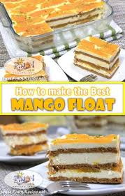 Dark chocolate, fig and spiced rum cakes. Mango Float Recipe Is Easy To Make And Very Delicious Filipino Dessert A Big Hit During Christmas And New Ye Float Recipes Filipino Food Dessert Mango Dessert