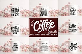 Coffee Quotes Bundle Svg Graphic By Svgbundle Net Christmas Svg Creative Christmas Templates