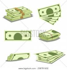 Dollar symbol, gold dollar, dollar coin, currency symbol, dollar sign, banknote, united states dollar. Stack Money Pile Cash Vector Photo Free Trial Bigstock