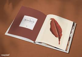 Magazine Mockup With A Leaf Free Image By Rawpixel Com Ake