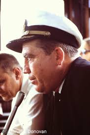 1957: The Crew of the *Avalon*** Otis Gibbins captured this photograph of  the crew of the *Avalon* at Pere Marquette Park