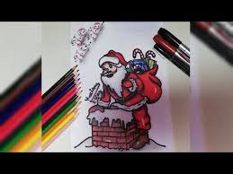 6 Minutes To Learn How To Draw Santa Claus Chrismas How To Draw Santa Drawings Santa Claus
