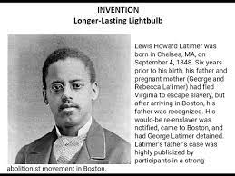 African American Inventor Lewis Latimer - Youtube