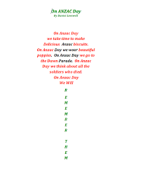 Published on april 29, 2020april 29, 2020 • 8 likes • 3 comments. Two Outstanding Poems By Children For Anzac Day Poetry Box