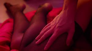 Female Leg In Stocking Is Touched By Male Hand Free Stock Video Footage  Download Clips Medical