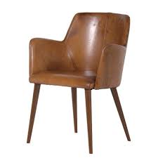 Enjoy free shipping on most stuff, even big stuff. Aldo Tan Vintage Leather Chair Leather Office Chair Vintage Leather Chairs Leather Dining Chairs