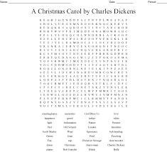 Festive puzzles and games to keep everyone amused during the festive season. A Christmas Carol By Charles Dickens Word Search Wordmint