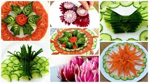 10 Super Salad Decoration Ideas Creative Food Art Ideas Youtube Creative Food Art Salad Decoration Ideas Creative Food