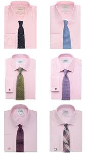 Black And Pink Suit Combination Men S Pink Shirt And Tie Combinations Shirt And Tie Combinations Pink Dress Shirt Mens Shirt And Tie