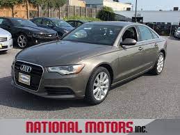 2013 Audi A6 2 0t Premium Sedan Fronttrak Multitronic For Sale In Waldorf Md From National Motors Inc Waldorf Nationalm Car Dealership Used Cars Motor Works