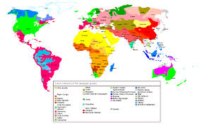 Being Multilingual Fan Art World Language Groups Map Language Families World Languages Language
