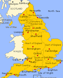 Mapa itinerario inglaterra y escocia día 1. Mapa Politico De Inglaterra Con Nombres En Espanol Mapa De Inglaterra Mapa Politico Imagenes De Mapas
