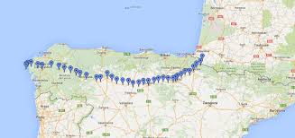 We have helped more than 12.000 pilgrims organizing their camino de santiago. El Camino De Santiago Map Carcinoid Cancer Foundation