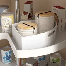 A lazy susan or turntable is a rotating wheel set in the cabinet so. Upper Cabinet Lazy Susans Wayfair