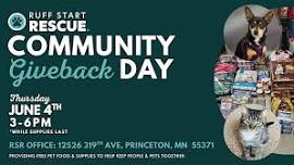 Ruff Start Rescue Community Giveback Day