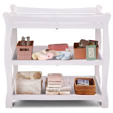 Sleigh Style Baby Changing Table Nursery Diaper Station 79 95 Free Shipping Keep Your Baby Diaper Changing Table Baby Changing Tables Nursery Changing Table